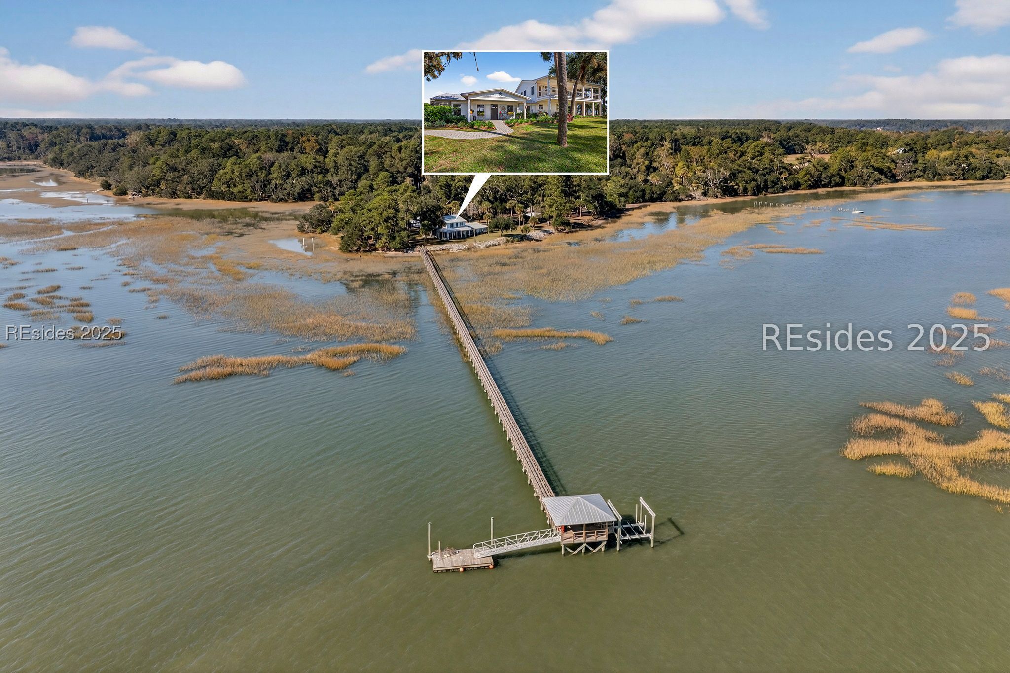 90 Calhoun Plantation Road Okatie, SC 29909 - Photo 69 of 80 90 CP Aerial