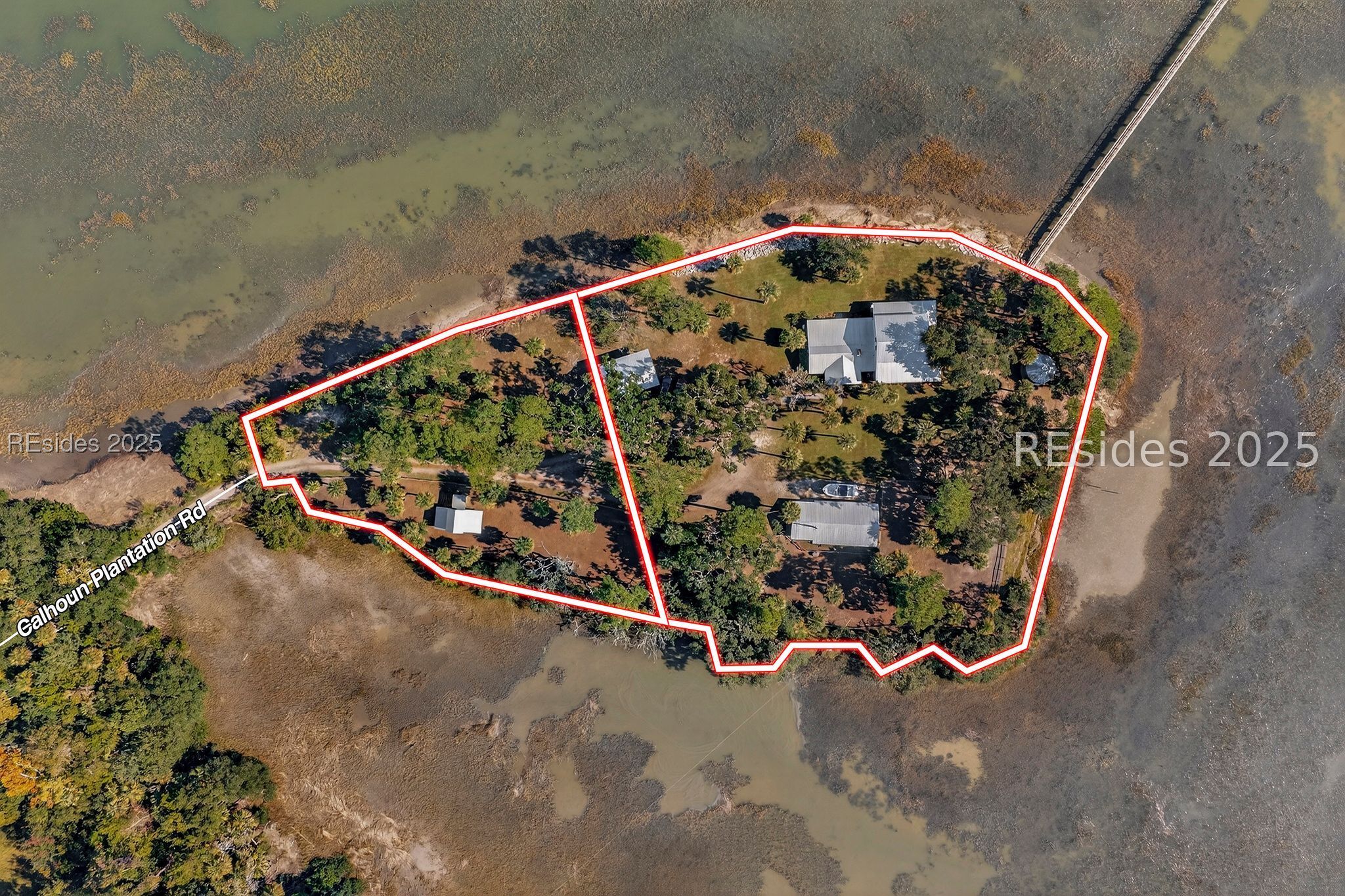 90 Calhoun Plantation Road Okatie, SC 29909 - Photo 75 of 80 90 CP Aerial