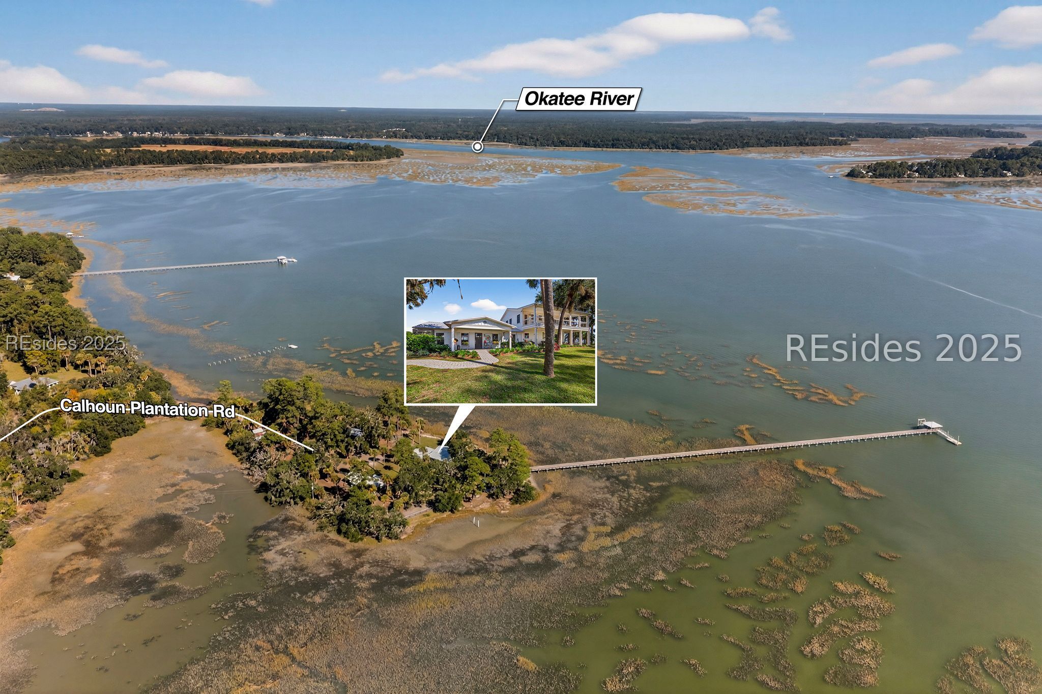 90 Calhoun Plantation Road Okatie, SC 29909 - Photo 79 of 80 90 CP Aerial