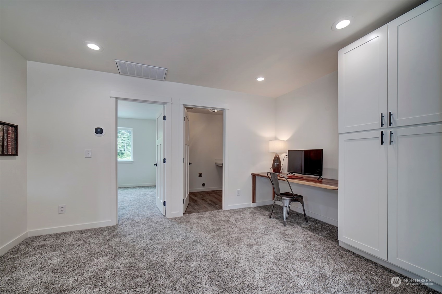 835 Northwest Finn Hill Road Poulsbo, WA 98370 - Photo 16 of 40 a view of work space with windows