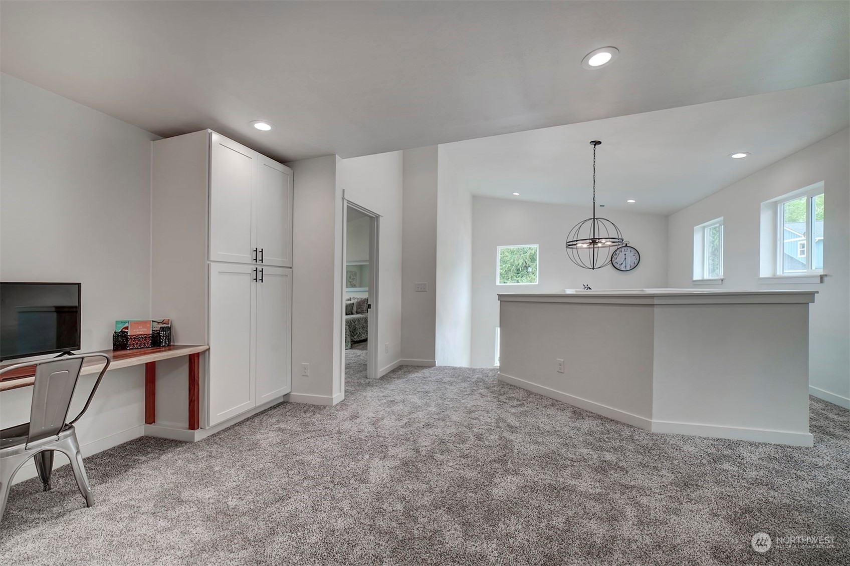 835 Northwest Finn Hill Road Poulsbo, WA 98370 - Photo 21 of 40 a view of a kitchen with a refrigerator and a sink