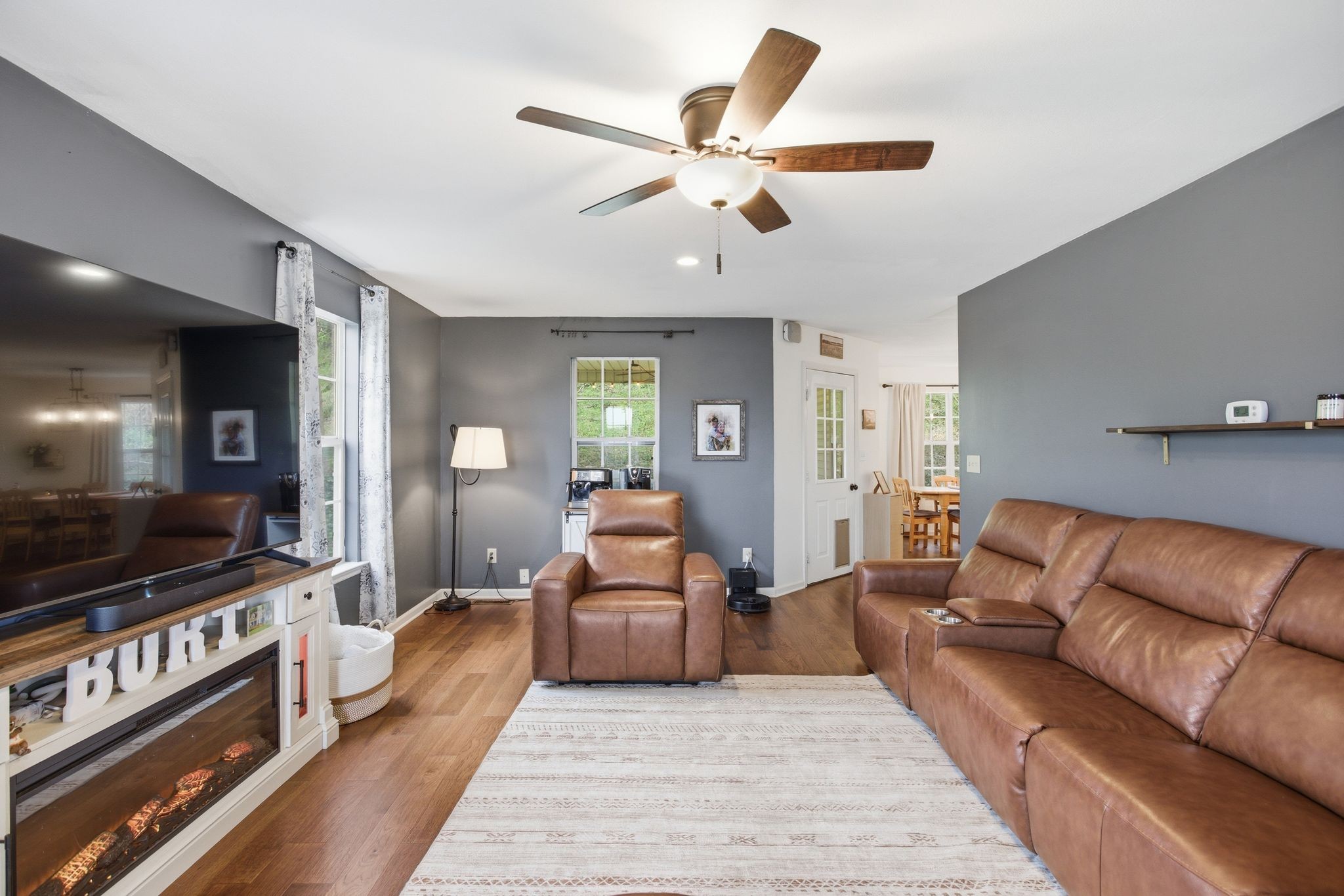1469 Roy Sellers Road Columbia, TN 38401 - Photo 25 of 55 a living room with furniture and wooden floor