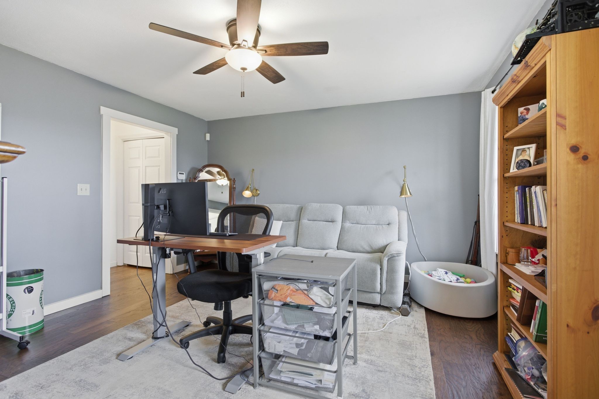 1469 Roy Sellers Road Columbia, TN 38401 - Photo 50 of 55 a workspace with a bookshelf