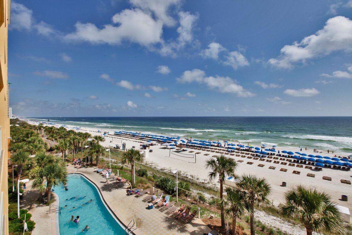 15817 Front Beach Road, Unit 407W Panama City Beach, FL 32413 - Photo 16 of 23 a view of a city