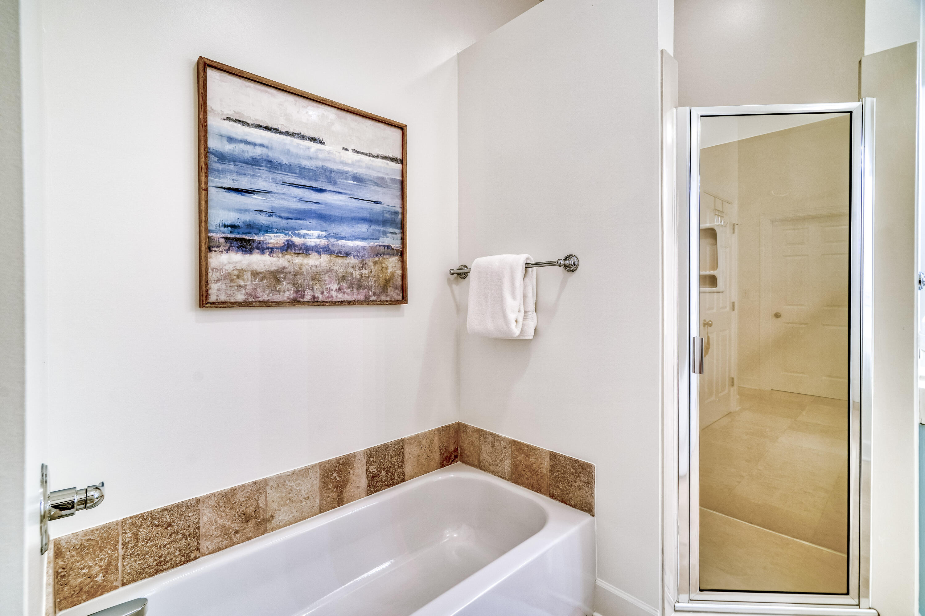 231 Somerset Bridge Road, Unit 1207 Santa Rosa Beach, FL 32459 - Photo 22 of 48 a bathroom with a bathtub and shower