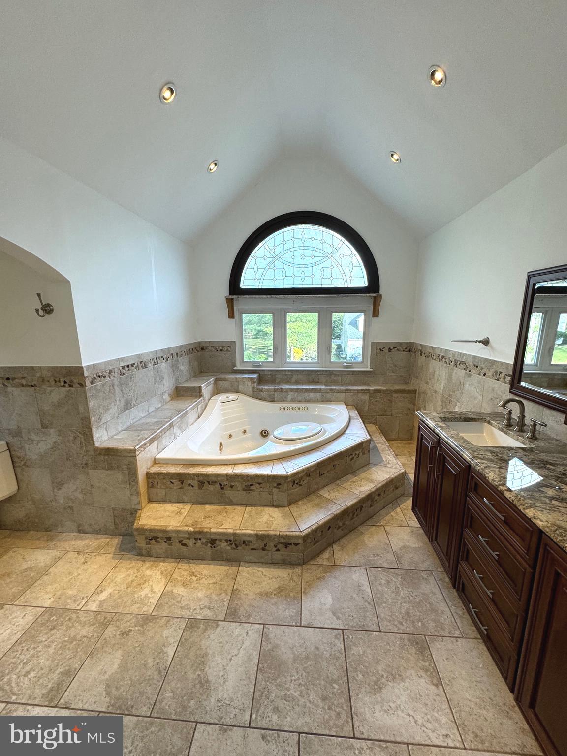 54 Las Brisas Boulevard Voorhees, NJ 08043 - Photo 51 of 67 a view of spacious bathroom with a tub and window