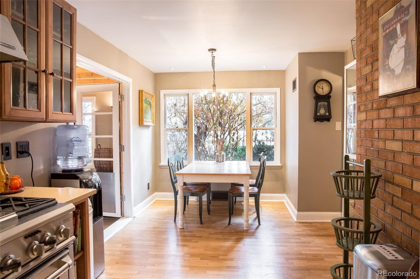 983 Cherryvale Road Boulder, CO 80303 - Photo 16 of 36 a view of a dining room with furniture window and outside view
