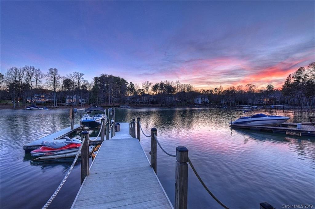 188 Chatham Road Mooresville, NC 28117 - Photo 45 of 48 a view of a lake with boats and a lake view