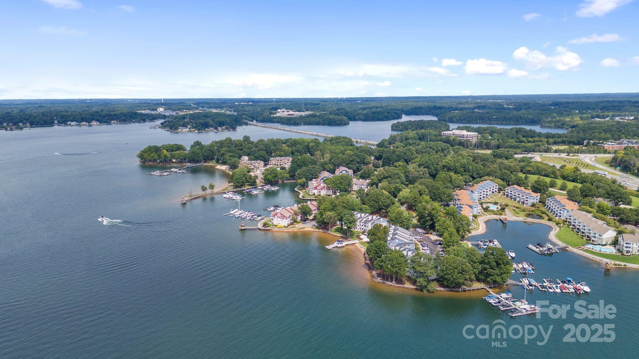 719 Southwest Drive Davidson, NC 28036 - Photo 24 of 27 an aerial view of a city