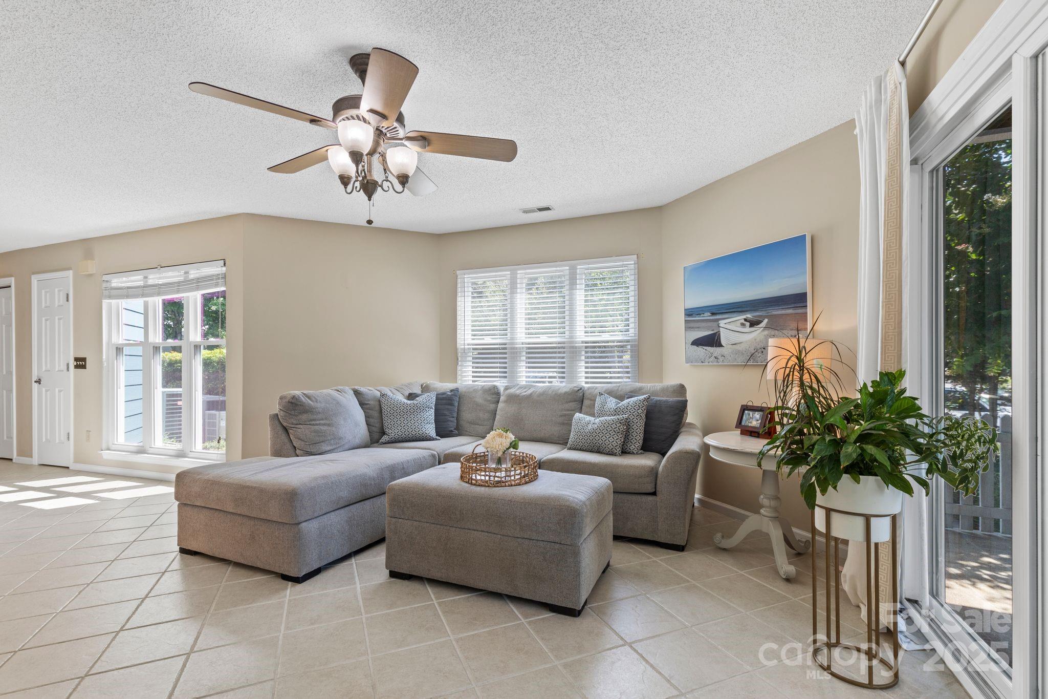 719 Southwest Drive Davidson, NC 28036 - Photo 6 of 27 a living room with furniture and a large window