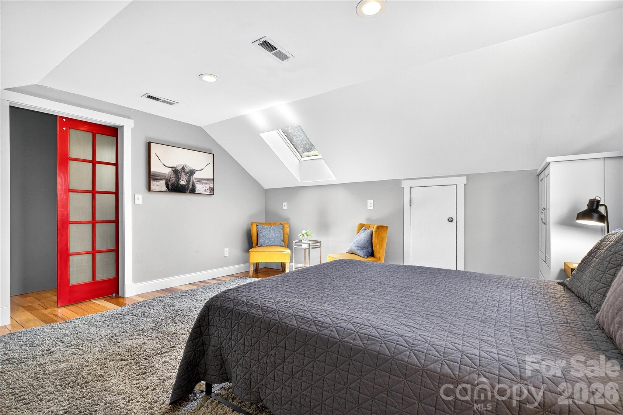 626 Old Lytle Cove Road Swannanoa, NC 28778 - Photo 42 of 48 a bedroom with bed and window