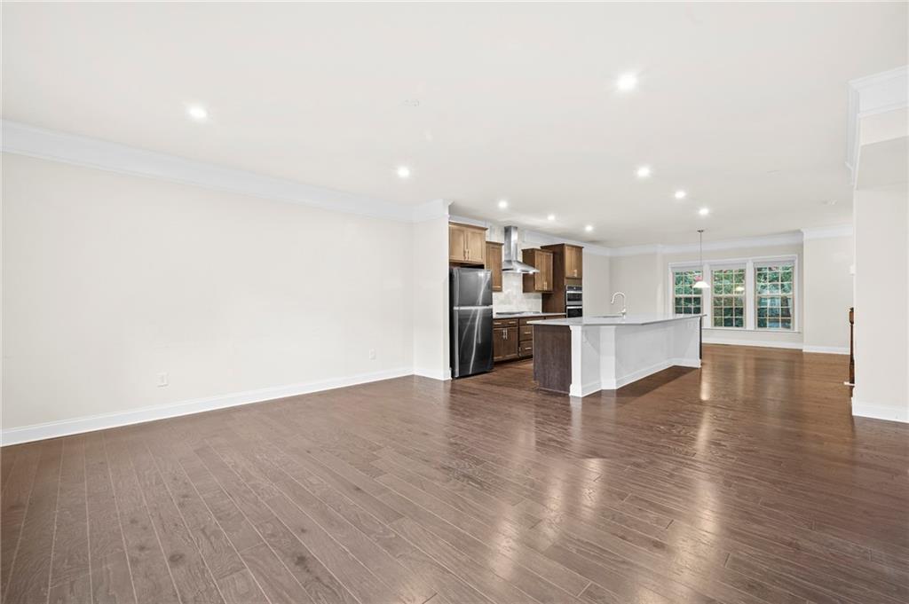 2166 Rock Creek Park Decatur, GA 30033 - Photo 9 of 40 a view of kitchen with wooden floor