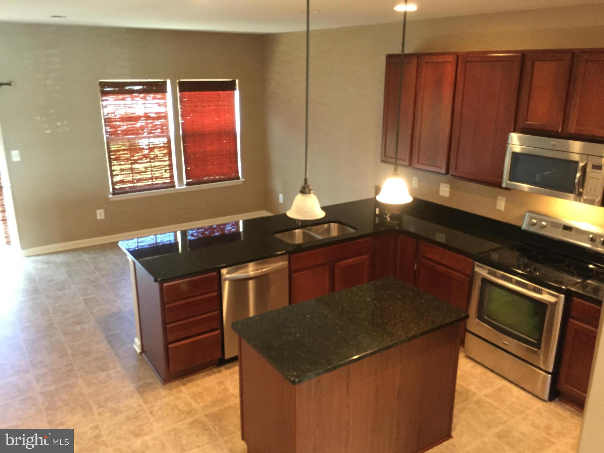 26 Riparian Lane Ranson, WV 25438 - Photo 4 of 28 a kitchen with stainless steel appliances granite countertop a sink stove and microwave