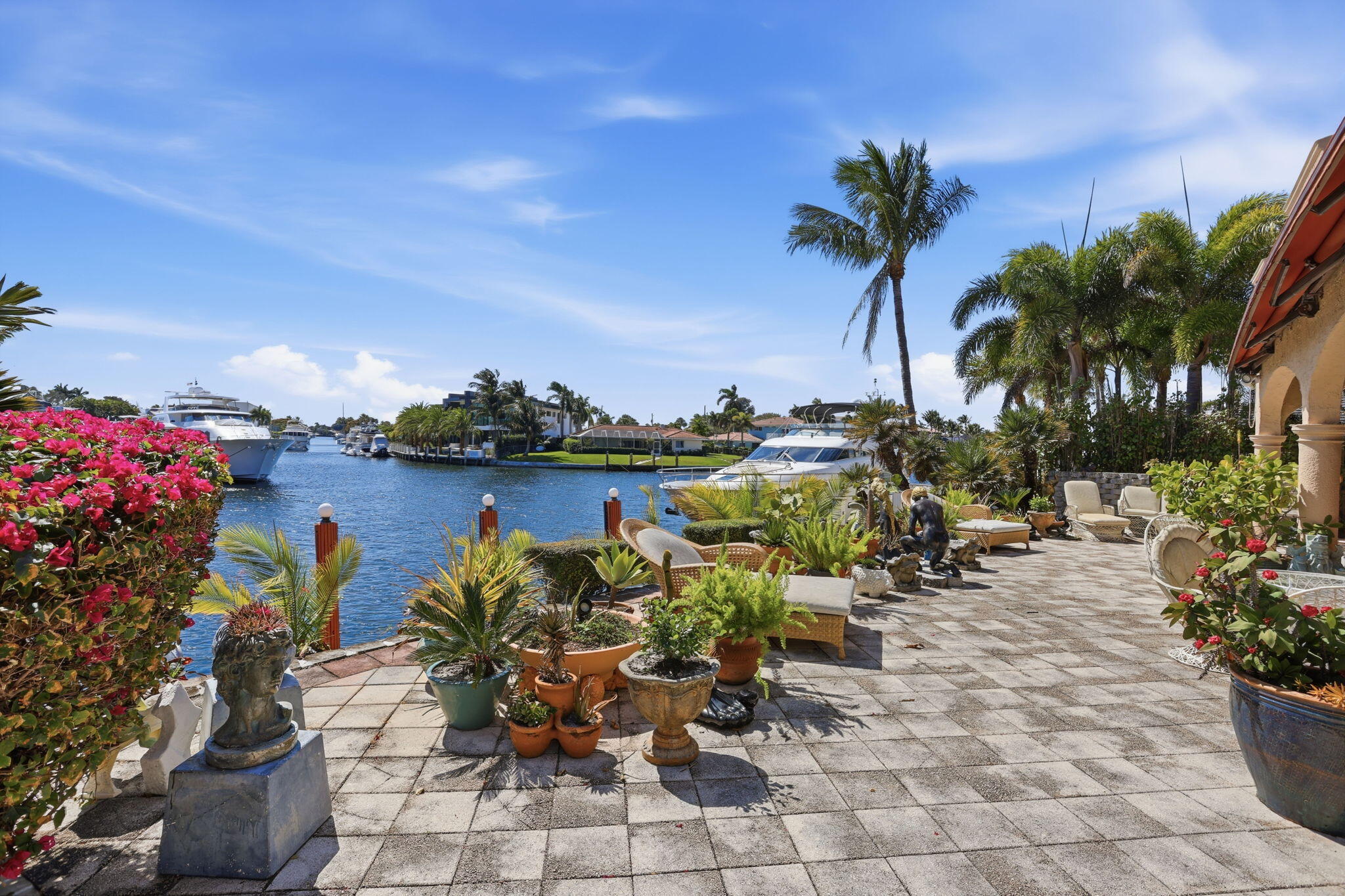 2850 Northeast 44th Street Lighthouse Point, FL 33064 - Photo 38 of 67 View from Backyard