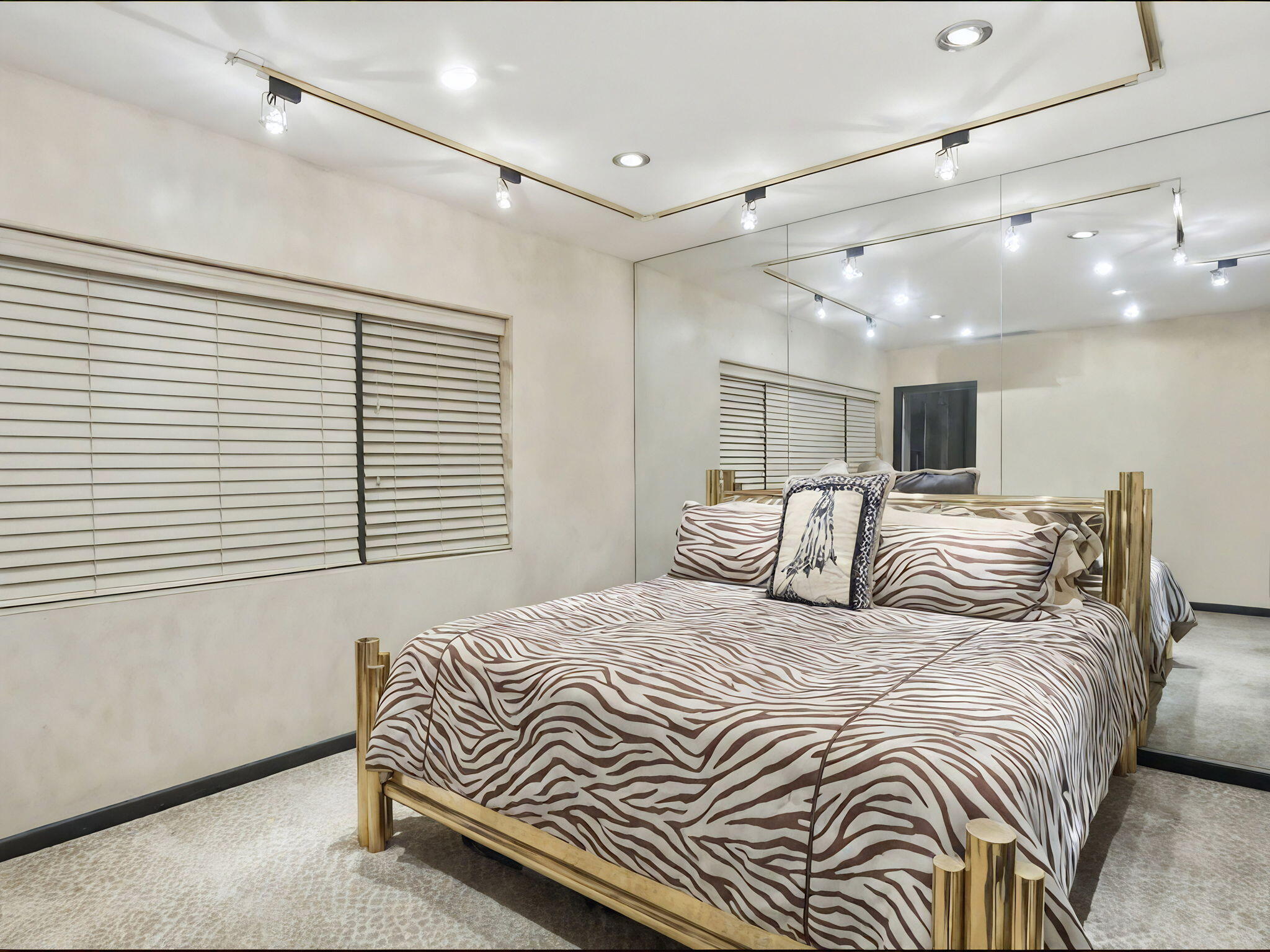 2850 Northeast 44th Street Lighthouse Point, FL 33064 - Photo 49 of 67 a bedroom with a large bed and a window