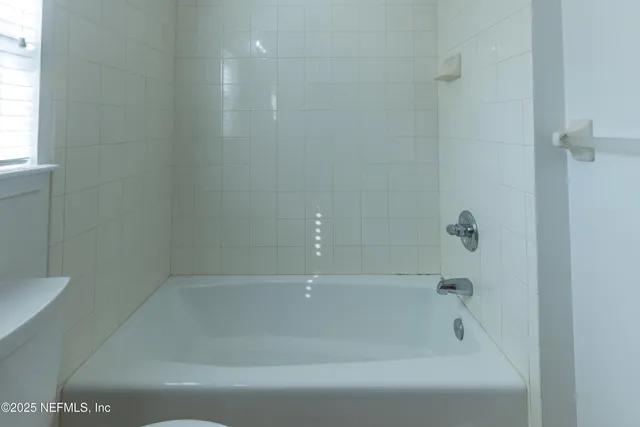 a view of a garden from a window