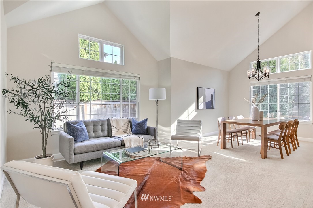 4405 Northeast 7th Street Renton, WA 98059 - Photo 6 of 27 a living room with furniture and a large window