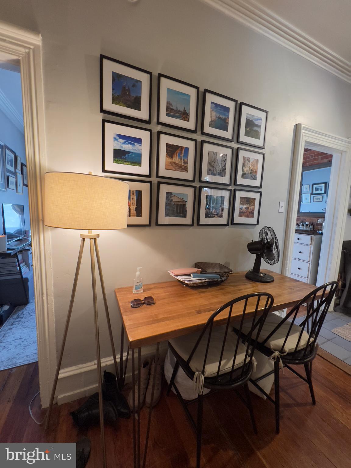 257 South 20th Street, Unit 2F Philadelphia, PA 19103 - Photo 3 of 29 a view of a dining room with furniture and wooden floor