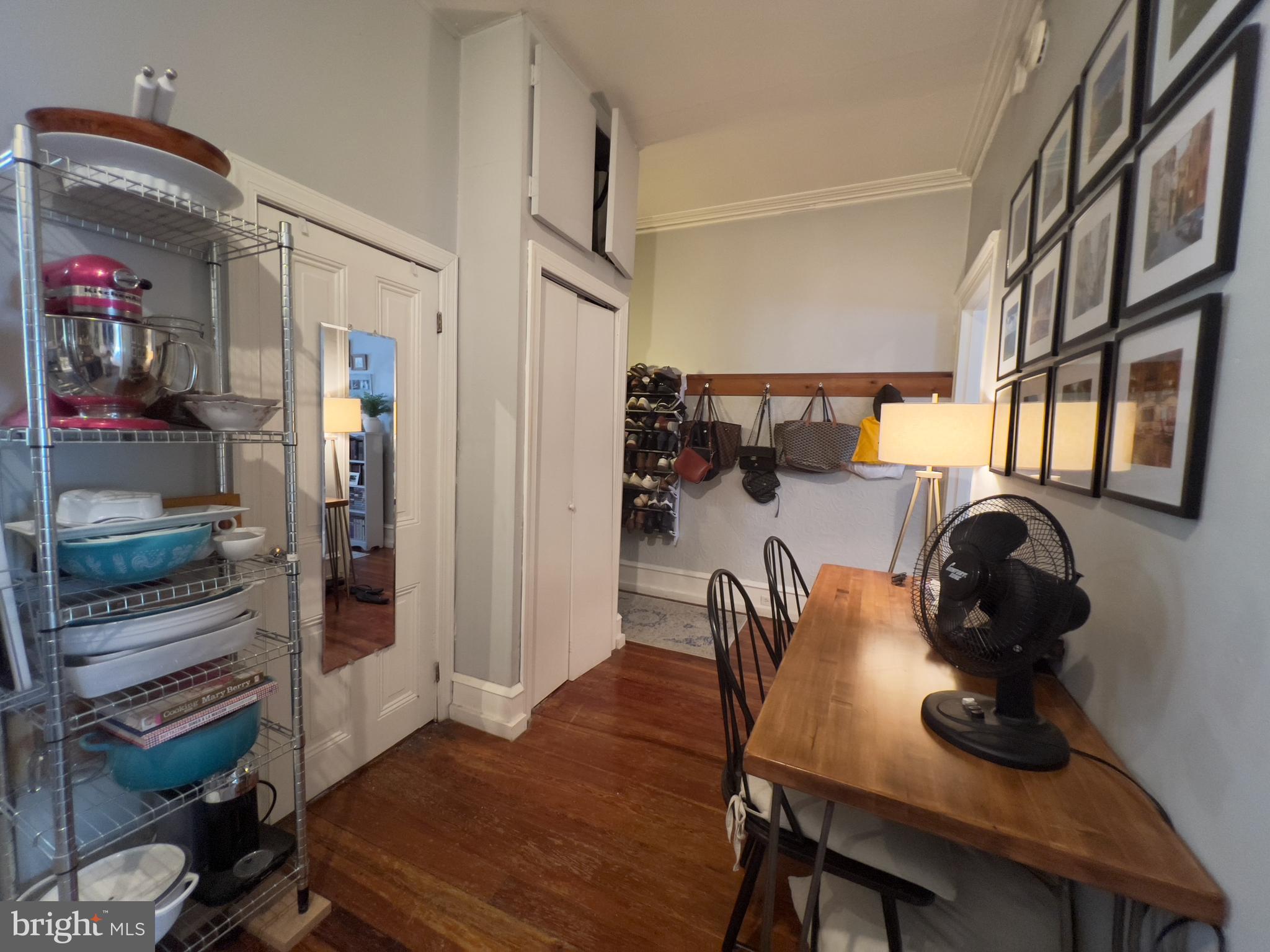 257 South 20th Street, Unit 2F Philadelphia, PA 19103 - Photo 10 of 29 a view of a dining room with furniture and wooden floor