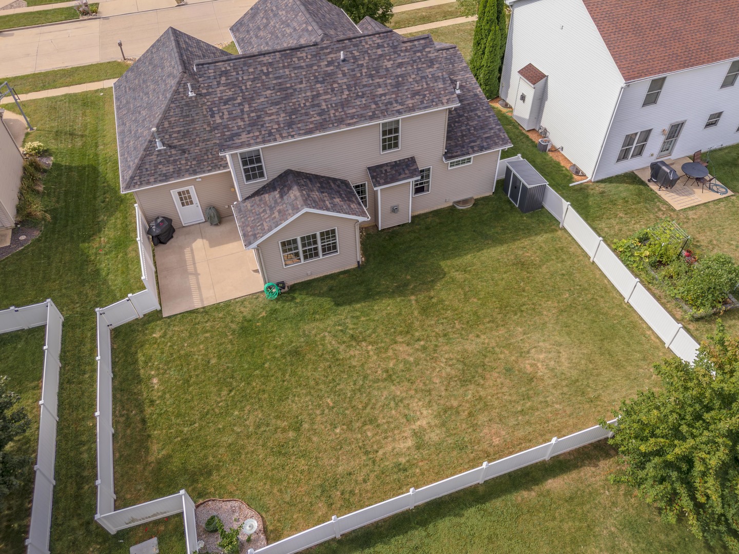 3276 Fire Fly Court Normal, IL 61761 - Photo 8 of 52 an aerial view of residential house with pool