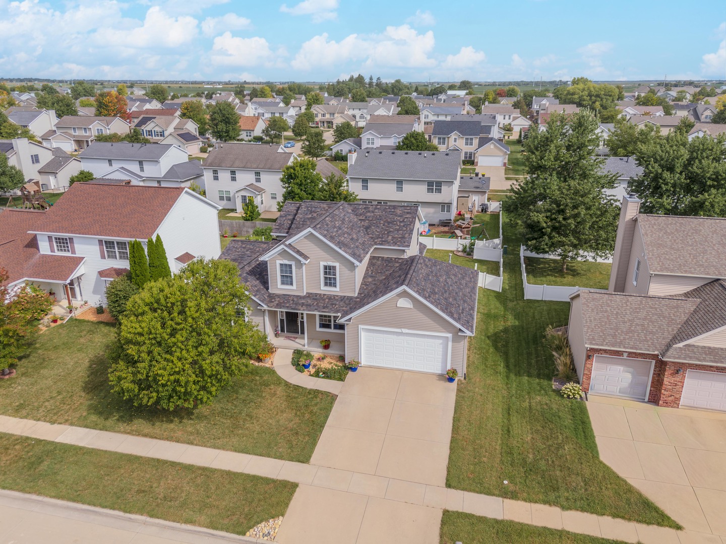 3276 Fire Fly Court Normal, IL 61761 - Photo 10 of 52 an aerial view of a house