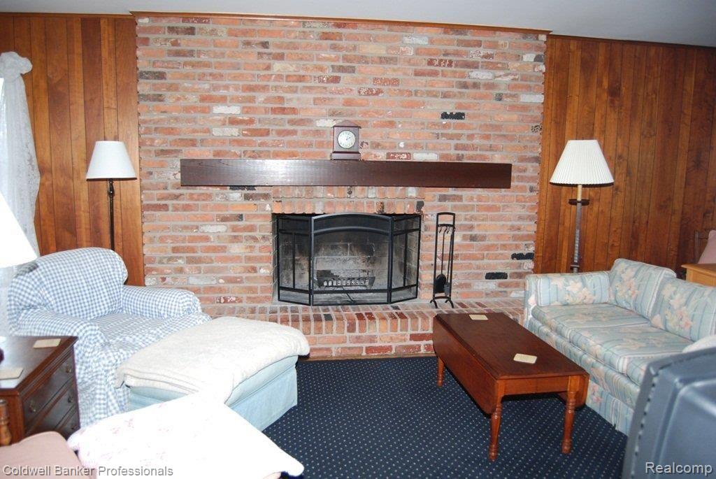 9481 North Ridge Road Plymouth, MI 48170 - Photo 11 of 20 Fireplace-Family Room