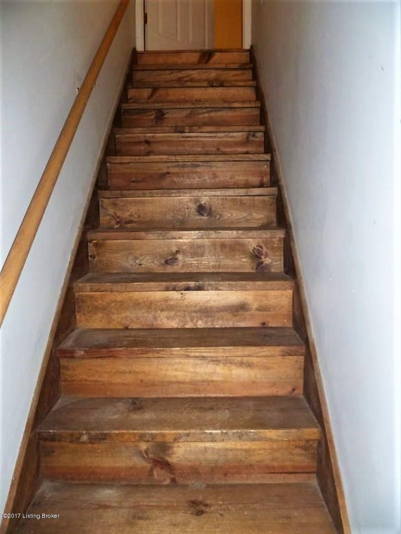 13476 Rineyville Road Vine Grove, KY 40175 - Photo 25 of 36 Wood Stairs to Basement