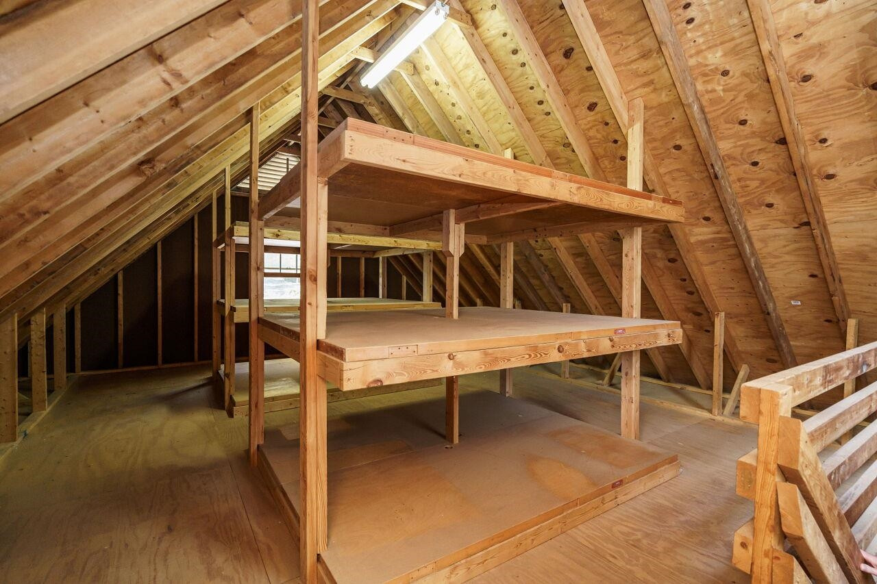 1436 Princess Anne Road Raleigh, NC 27607 - Photo 35 of 36 Walkup Storage above Detached Garage