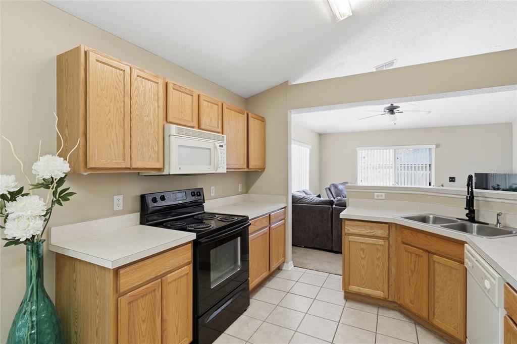 2120 Nicollett Way Leesburg, FL 34748 - Photo 3 of 22 a kitchen with a stove sink and cabinets