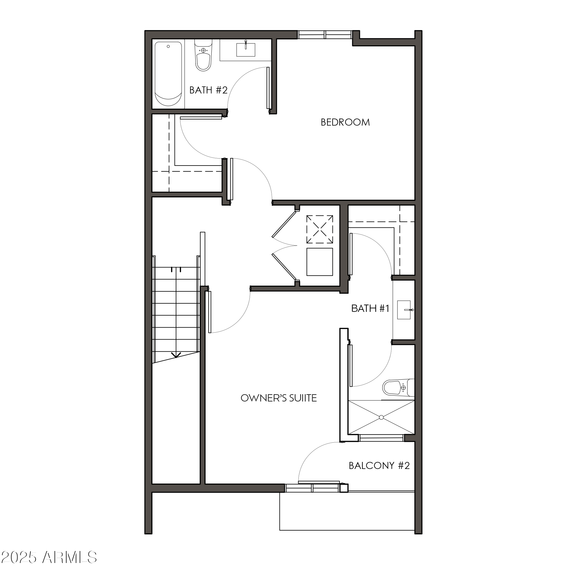 4220 North 32nd Street, Unit 3 Phoenix, AZ 85016 - Photo 38 of 38 a picture of a floor plan
