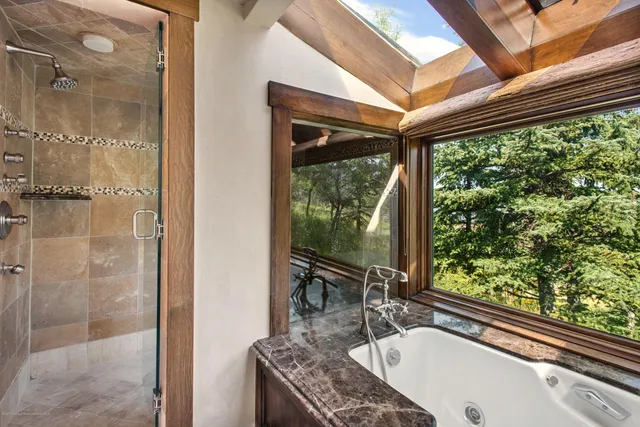 walk in closet with window