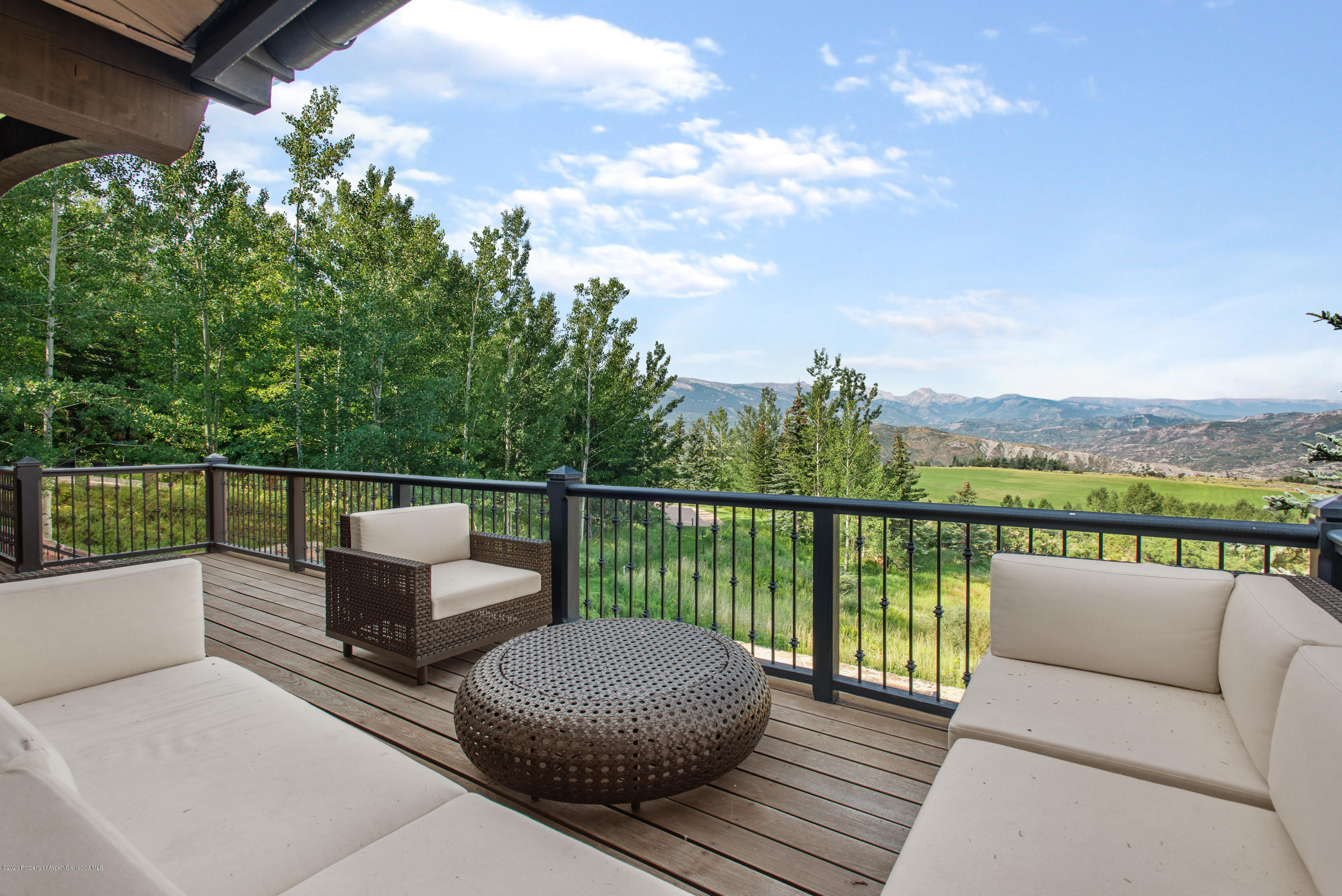 565 North Starwood Road Aspen, CO 81612 - Photo 29 of 50 swimming pool view with a seating space