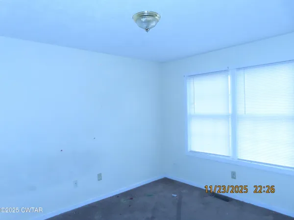 a view of empty room