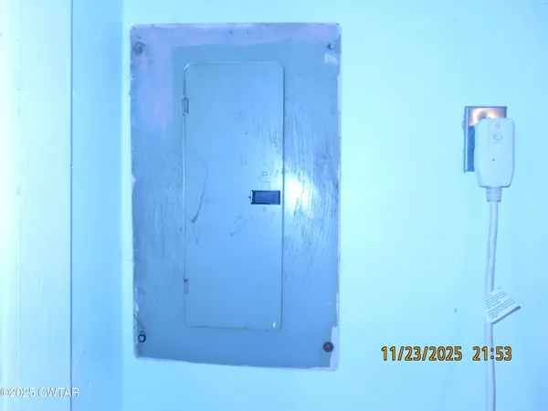 a view of front door