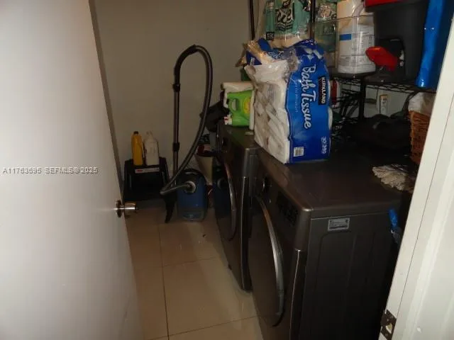 a close view of water heater room