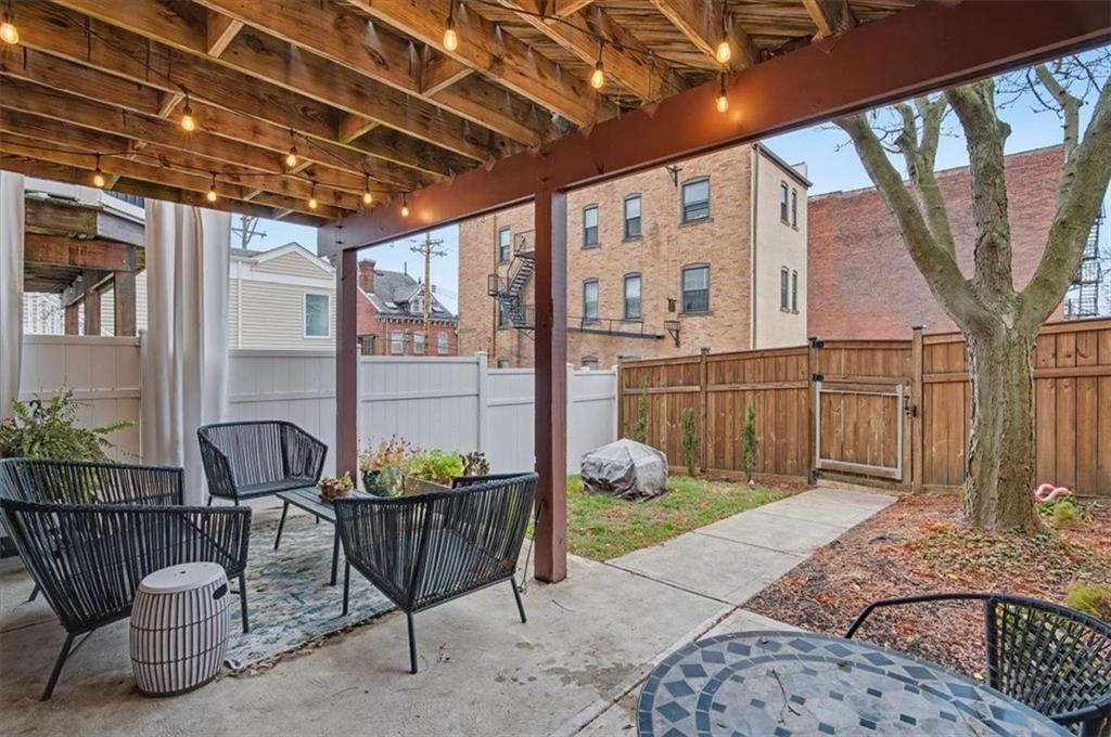 1507 Federal Street Pittsburgh, PA 15212 - Photo 39 of 45 a balcony with furniture and next to a window