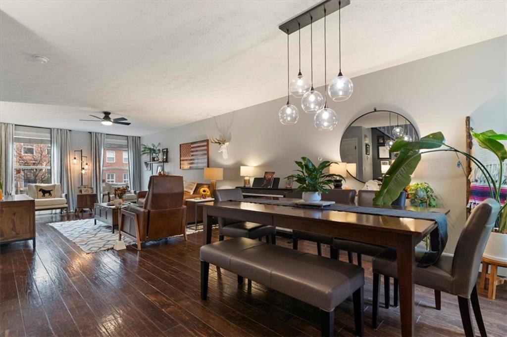 1507 Federal Street Pittsburgh, PA 15212 - Photo 7 of 45 a view of a dining room with furniture and wooden floor