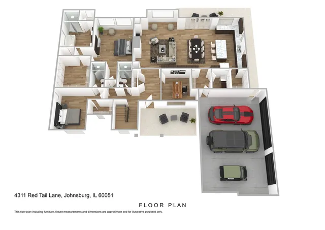 $899,990 | 4311 Red Tail Lane, Johnsburg, IL 60051