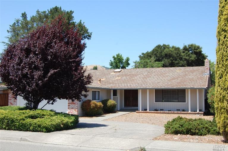 2210 Center Road Novato, CA 94947 - Photo 1 of 1 a front view of a house with a garden