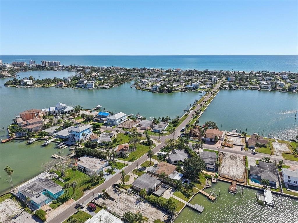 16016 4th Street East Redington Beach, FL 33708 - Photo 27 of 29 an aerial view of ocean residential house with outdoor space