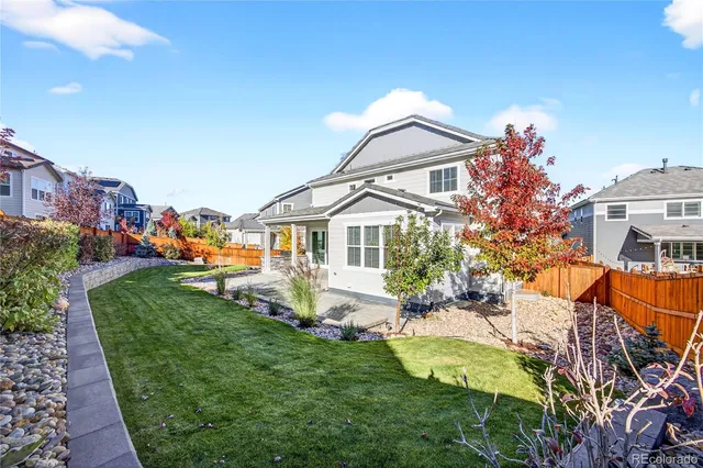 a view of balcony with furniture