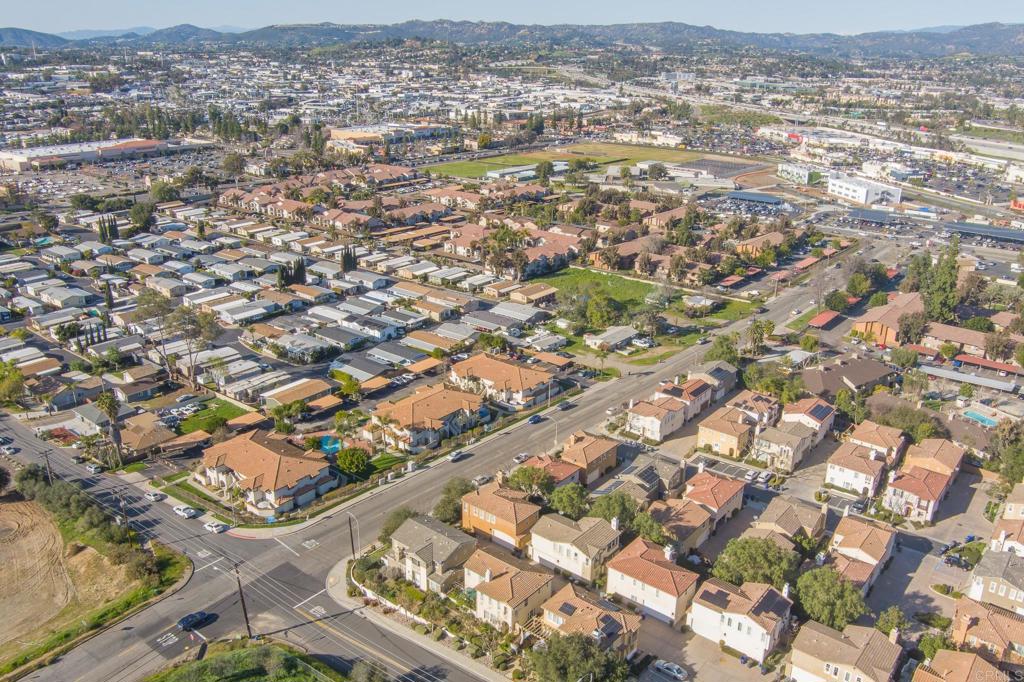 1451 Montage Escondido, CA 92029 - Photo 14 of 17 an aerial view of residential building with parking space