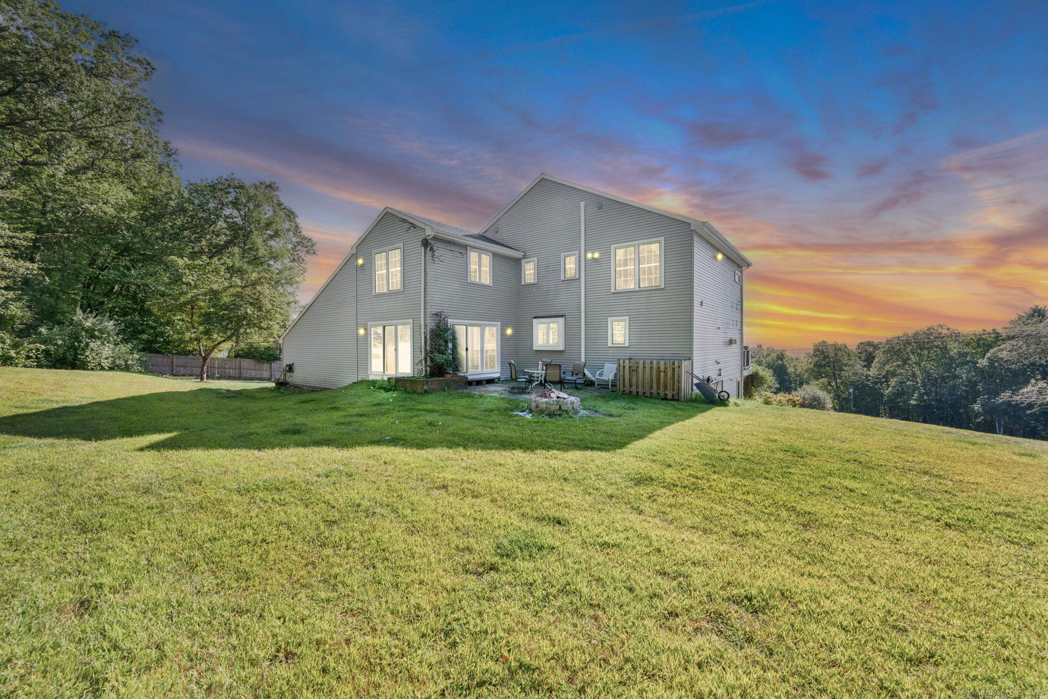 24 Coppergate Road East Granby, CT 06026 - Photo 13 of 39 a front view of house with yard and green space