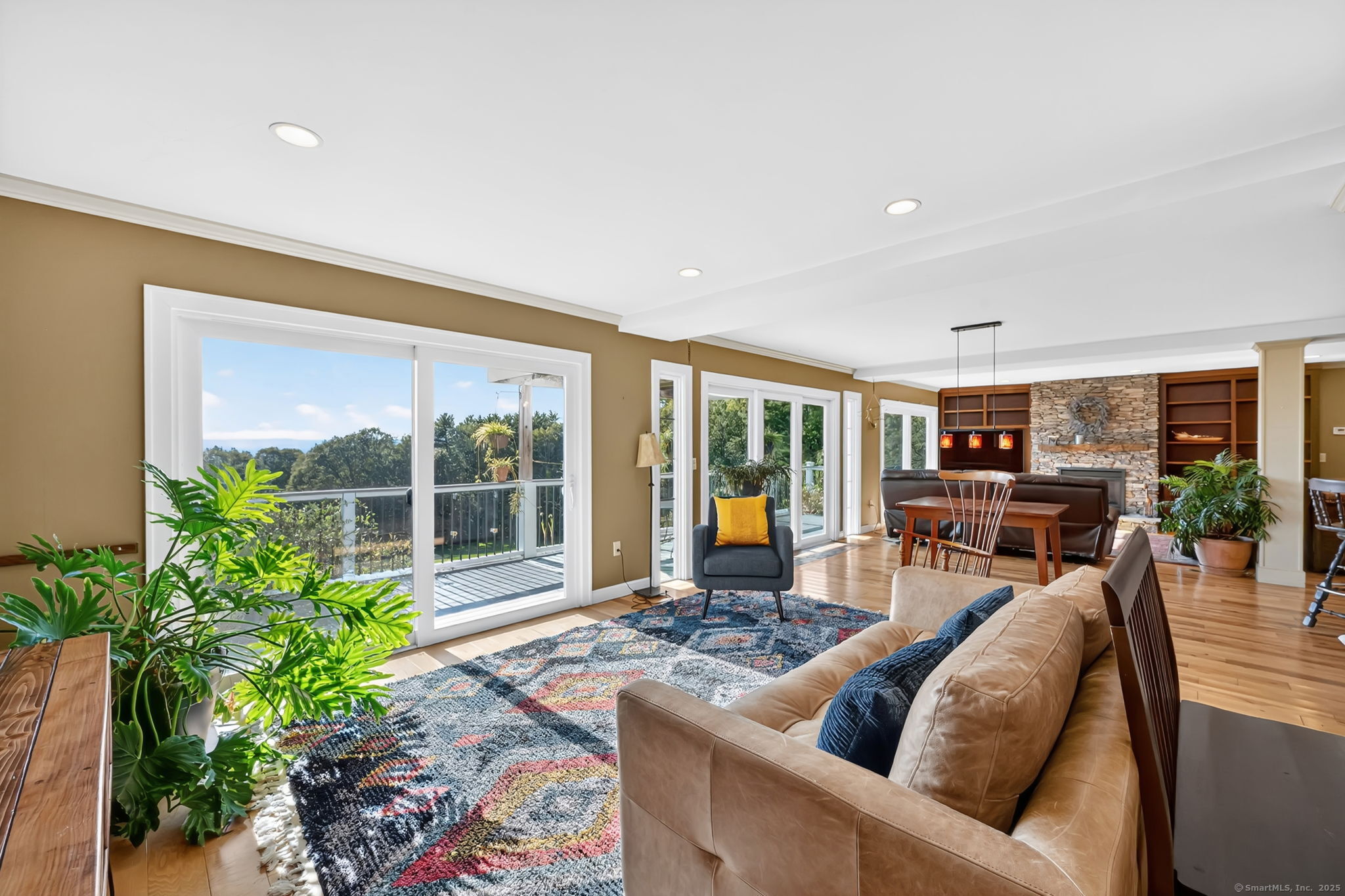 24 Coppergate Road East Granby, CT 06026 - Photo 18 of 39 a living room with furniture and a large window