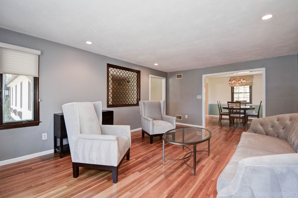 2 Linwood Road Framingham, MA 01702 - Photo 8 of 28 a living room with furniture and a wooden floor