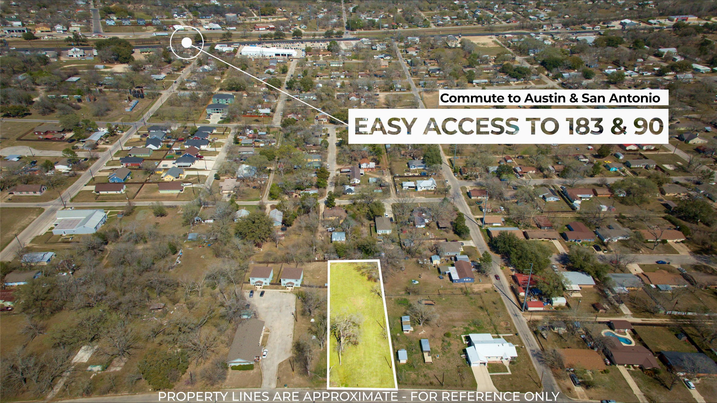 1037 East Milam Street Luling, TX 78648 - Photo 4 of 17 Map of property location