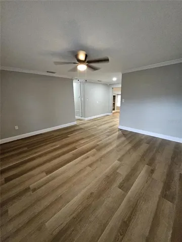 wooden floor in an empty room