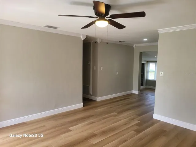 wooden floor in an empty room