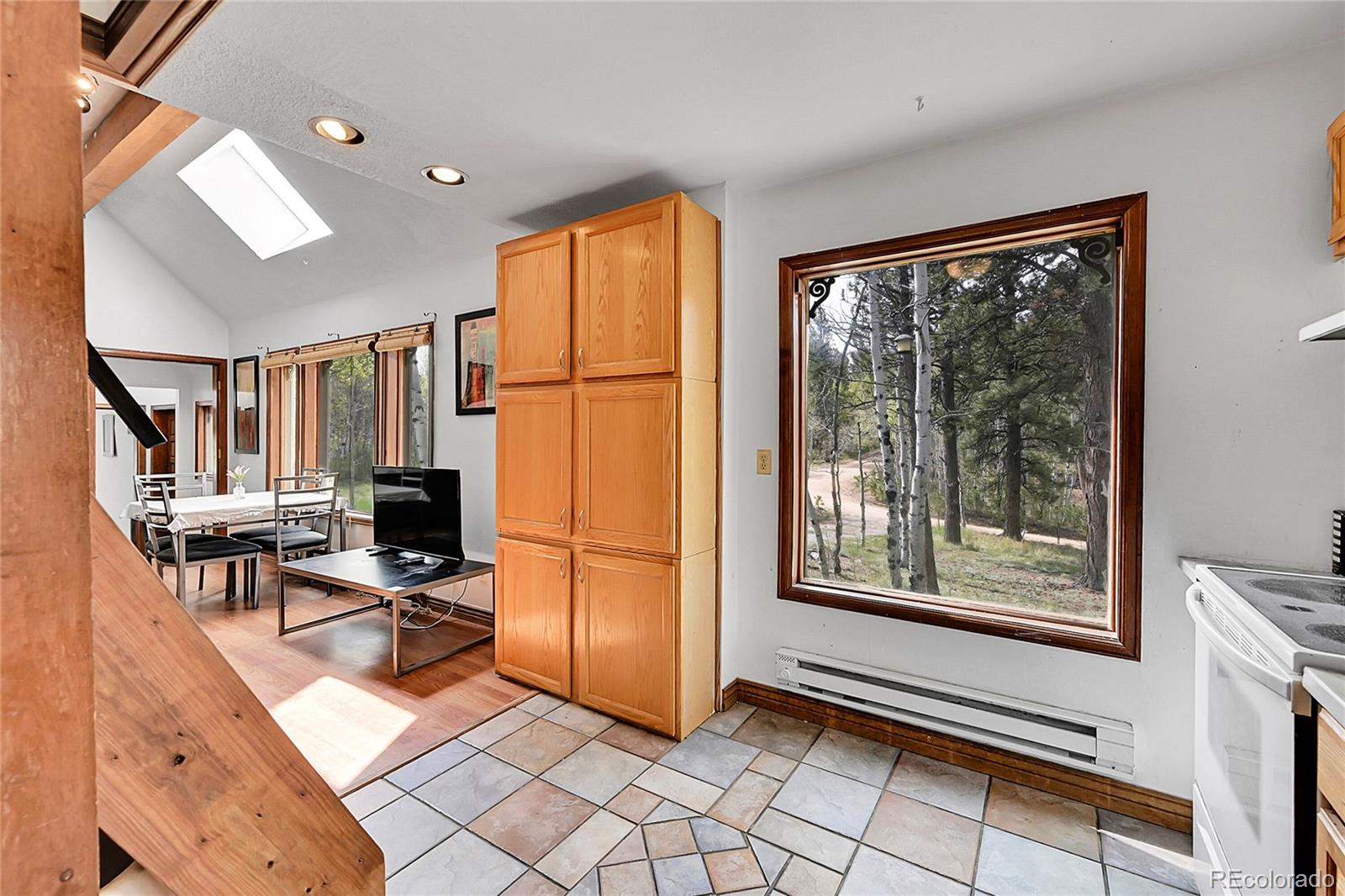 101 Campbell Road Bailey, CO 80421 - Photo 22 of 49 a work place with furniture and large window