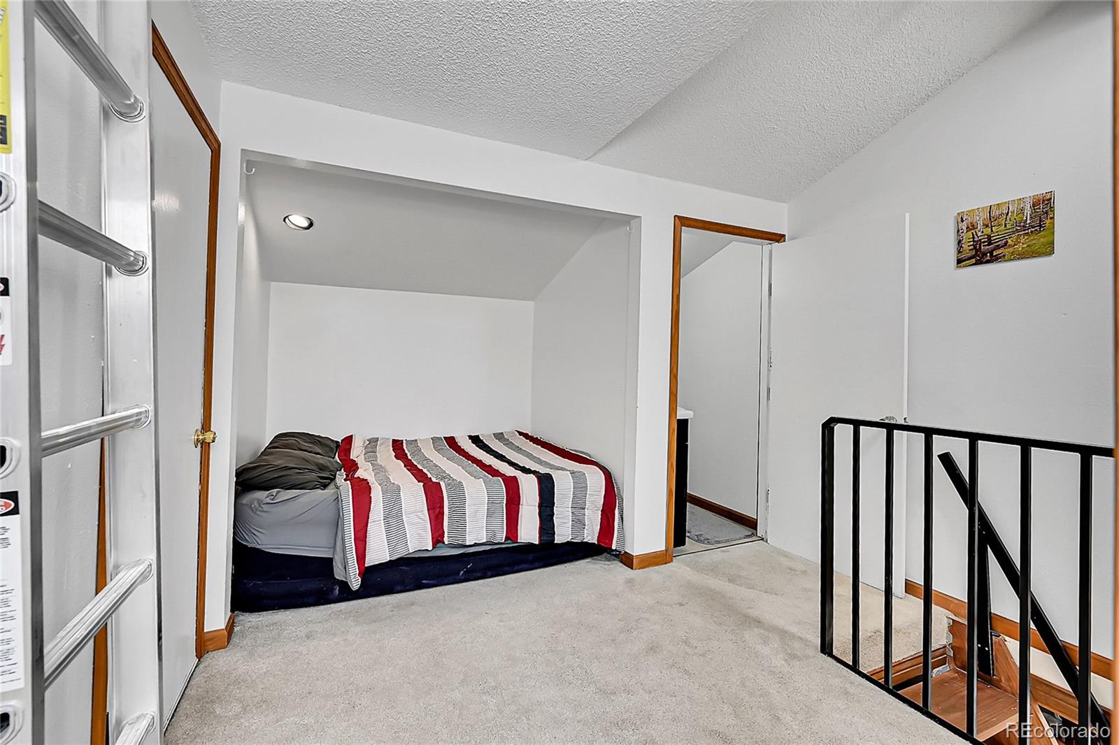 101 Campbell Road Bailey, CO 80421 - Photo 30 of 49 a bedroom with a bed and a window